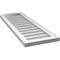 Ekena Millwork Arch Top Surface Mount PVC Gable Vent: Functional, w/ 2"W x 1-1/2"P Brickmould Frame, 14"W x 40"H GVPAR14X4002SF - alternate 5